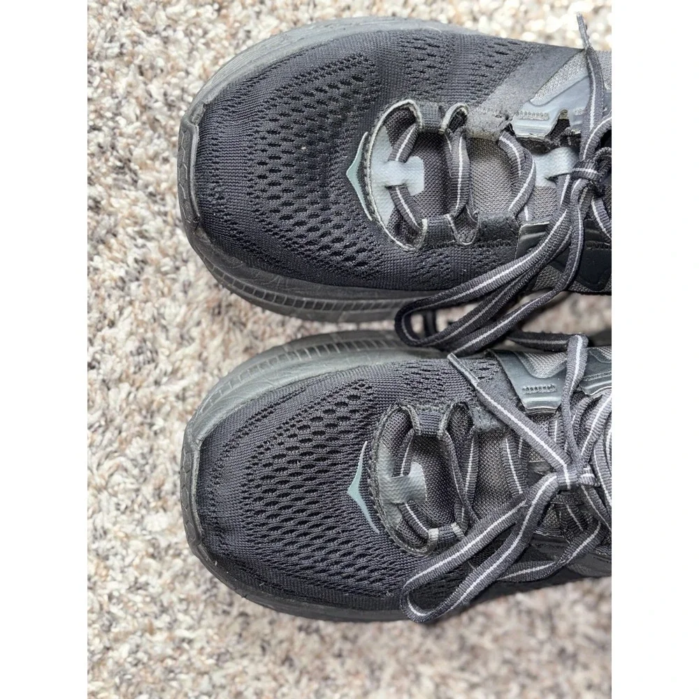 Black On Black Hoka One One Gaviota 2‎ Size 8.5 Running Sneakers Womens Shoes